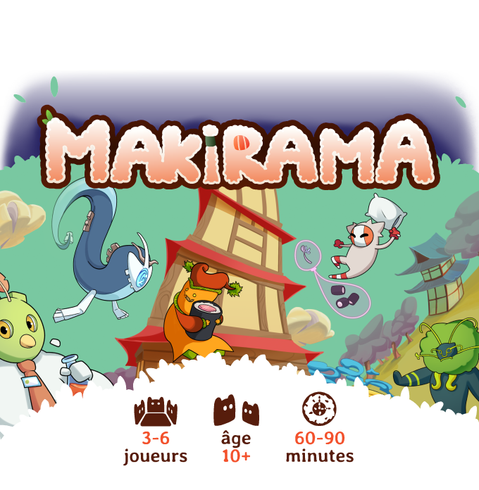 3 à 6 joueurs, à partir de 10 ans, 60 à 90 minutes de jeu
